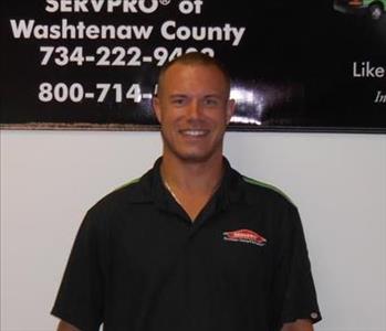 Eric Roth, team member at SERVPRO of Canton and Washtenaw County
